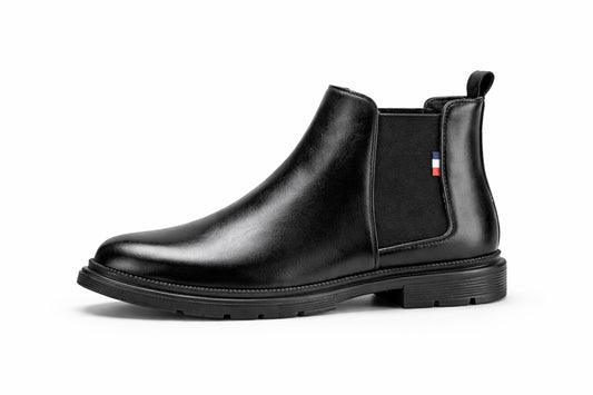 Midnight Black Chelsea Boots – Signature Luxury Edition