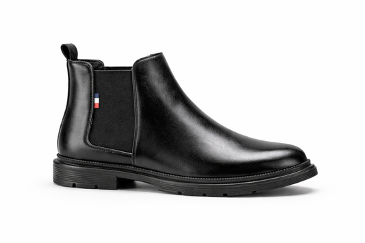 Midnight Black Chelsea Boots – Signature Luxury Edition